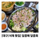 [대구/서재횟집] 달콤해 달콤회: 자연산 막회 전문점 가성비 좋은 서재맛집추천❤️