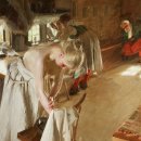 【안데르스 소른 Anders Zorn (1860~1920) 】 "희귀의 강물" 이미지