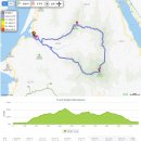 정암산 등산로 전경-④(정암산 정상 및 정암산에서 바라본 주변지역 전경, 정암산 등산지도, 등산코스 포함) 이미지