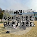 제천캠핑장 단체캠핑장 오손도손캠핑장(애견동반)