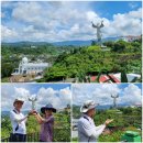 행운모사 | 마나도 패키지 후기(3).. 축복하는 예수상, 마카테테 전망대, 최초 교회, 쇼핑 몰