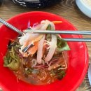 용인 보정동 카페거리 맛집 "미스터오징어" 시원한 오징어 물회 후기