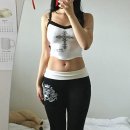핑크홀리 | 엔젤넘버555 Angelnumber555 홀리 그레일 탑, 부츠컷 폴디드 팬츠 후기