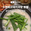 부산 광안리 잡내 없는 항정국밥 수변최고돼지국밥 민락본점 내돈내산 후기