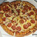 월드컵4강로L | 서구 배민 피자 추천] 아메리칸피자 서구점 페퍼로니 피자 내돈내산 주문 후기 (치즈크러스트 추가 필수!)