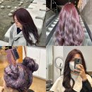 범어화성점 세븐일레븐 | 대구 수성구 미용실 염색 쿨톤 레드바이올렛 챠핑챠핑헤어