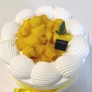 블루리본케익 | 르빵 송파점｜망고 홀 케이크 후기 블루리본 10주년 서울 케이크 맛집