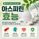 아스피린 효능과 복용 주의사항 | 저용량 아스피린까지 (꼭 알기) 이미지