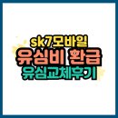sk 7모바일 유심비 환급과 유심교체 후기