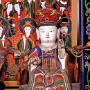 진주 청곡사 목조제석천ㆍ대범천의상 | 진주 청곡사 목조제석천·대범천의상