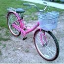 여성용자전거 핑크색 팝니다 이미지