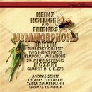주곡작은도서관 | 모짜르트 오보에 4중주 K.370 : Heinz Holliger · Thomas Zehetmair · Tabea Zimmerman · Thomas...