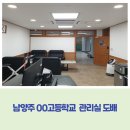 남양주고등학교 | 경기 남양주 고등학교 관리실 유디코 도배 작업 후기