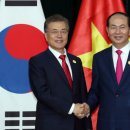 Leaders of S. Korea, Vietnam agree to boost bilateral trade, exchange 이미지