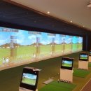 돔 스크린 골프 이미지