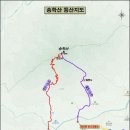 송학산 등산로 전경-③(강천사능선:송학산~강천사~송학면사무소 버스정류소 구간, 송학산 등산지도, 등산코스 포함) 이미지