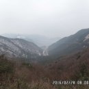 (2016.02.28.) 백두대간 21구간 (이화령 - 조봉 - 황학산 - 백화산 - 곰틀봉 - 이만봉 - 지름티재 ) 이미지