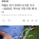 여름도 되기 전부터 뜨거운 지구···2023년, 역사상 가장 더운 해 되나 이미지