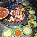 오늘도삼겹살 | 불당 삼겹살, 불당동 고기)오늘도연탄구이 천안불당점 후기 / 오늘도 커플세트, 알밥 볶음밥