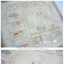 천에 그리는 그림 이미지