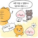 카카오프렌즈 2022 임인년 호랑이 바디필로우 어피치&라이언. 이미지