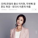 쥬얼리 출신 이지현, 두번째 결혼도 파경…또다시 이혼의 아픔 이미지