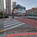 E편한세상 아파트앞 횡단보도 이미지