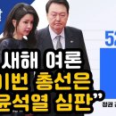 새해 여론 이번 총선은 윤석열 심판 이미지