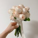 봄 예식 장미 부케 꽃다발 압화 액자, 서울 양재 부케말리기 선물