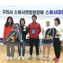 제16회 구리시 스쿼시연맹회장배 스쿼시대회 결과(입상자 사진 포함) 이미지