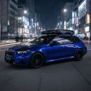 210 | BMW M5 투어링 _ 팩라인 루프박스 FX-210 툴레 가로바 설치후기