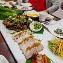 청와 삼대명이 보쌈 칼국수 | [세종 금남면 맛집] 청와삼대에서 모임하고 카페 비일상까지, 완벽했던 주말 코스