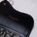 5611 | DIOR 디올 오블리크 새들 플랩 카드지갑 블루(S5611CRZQ) 언박싱 후기(+한달 사용)