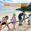 Beach Clean of the year saw 20 families, 10 bags of trash 이미지