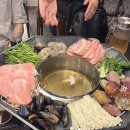 (주)모임그룹 | 문래역 맛집 단체모임 팔미 조개칼국수, 샤브샤브 예약 웨이팅 솔직후기