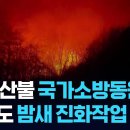 전남 광양 산불 국가소방동원령…부산 기장도 밤새 진화작업 이미지