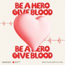 [웍스아웃과 함께하는 헌혈 프로모션] BE A HERO GIVE BLOOD [5. 1.(수) ~ 12. 31.(화) 이미지