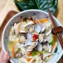 바지락칼국수 이미지