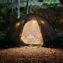 스노우피크 춘천 | 산장국민관광지 캠핑장에서 노르텐트 걈8PC 아미그린 캠프(&amp; 스노우피크 야연냄비CS-250 개시)