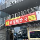광교 / 양평해장국 , 깐양 해장국 처음 먹은 후기