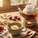 힐링 홈카페 이미지