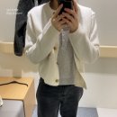 탑텐 알파카 블렌드 가디건 &amp; 에코 쉘파 크루넥 가디건