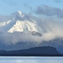 칠레 차이텐 (Chaiten)마을에서 본 코르코바도 화산(Corcovado Volcano) 이미지