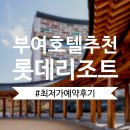 (주)호텔롯데 롯데리조트부여 | 충남 부여 호텔 추천 롯데리조트 🌿 수영장 워터파크 입장권 최저가 할인 꿀팁