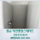 광교자연앤힐스테이트 | 수원 광교 자연앤힐스테이트 탄성코트 거주 중에 세탁기 보양하고 크랙 보수까지