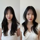 수원 미용실추천 자연스럽고 여리여리한 허쉬샌드펌🌿 승연쌤 시술 컷트후기 | 화사헤어룸 망포역점