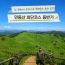 가루매마을 | 녹차가루를 뿌려놓은 여름 산행지 민둥산 등산 최단코스 안내