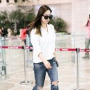[포토엔]소녀시대 유리 '흰셔츠+청바지로 코디 끝~' 이미지
