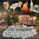 캠프오후4시 | 포천 감성글램핑 캠프오후4시 얼그레이 카라반 후기