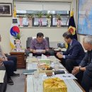 경남도의회 국민의힘 원내대표 정쌍학의원 면담 이미지